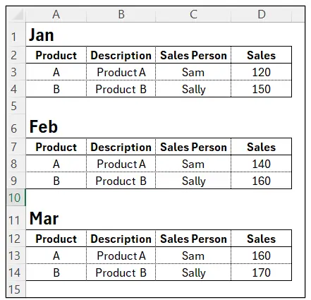 Excel Spreadsheets: Dynamic Arrays 2 tutorial screenshot, step 3