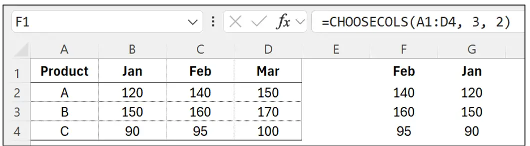 Excel Spreadsheets: Dynamic Arrays 2 tutorial screenshot, step 12