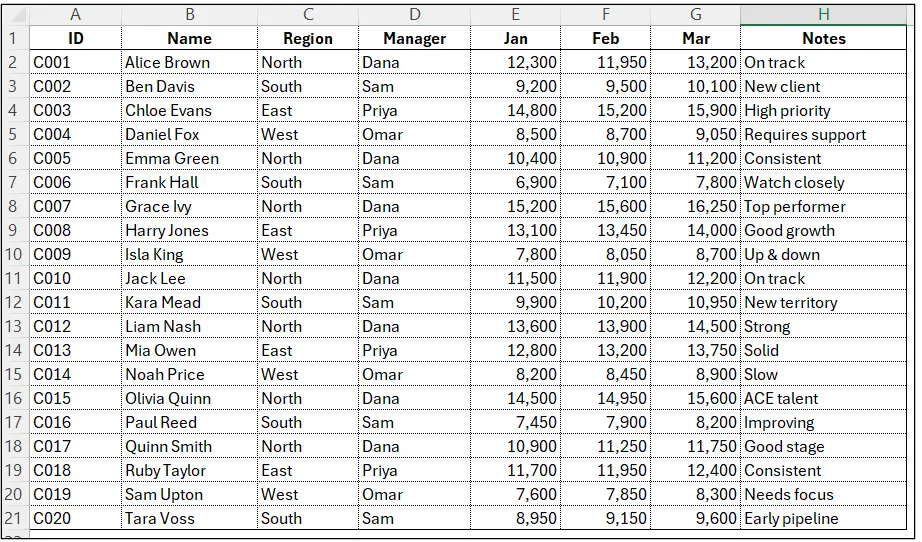 Excel Spreadsheets: Dynamic Arrays 2 tutorial screenshot, step 20